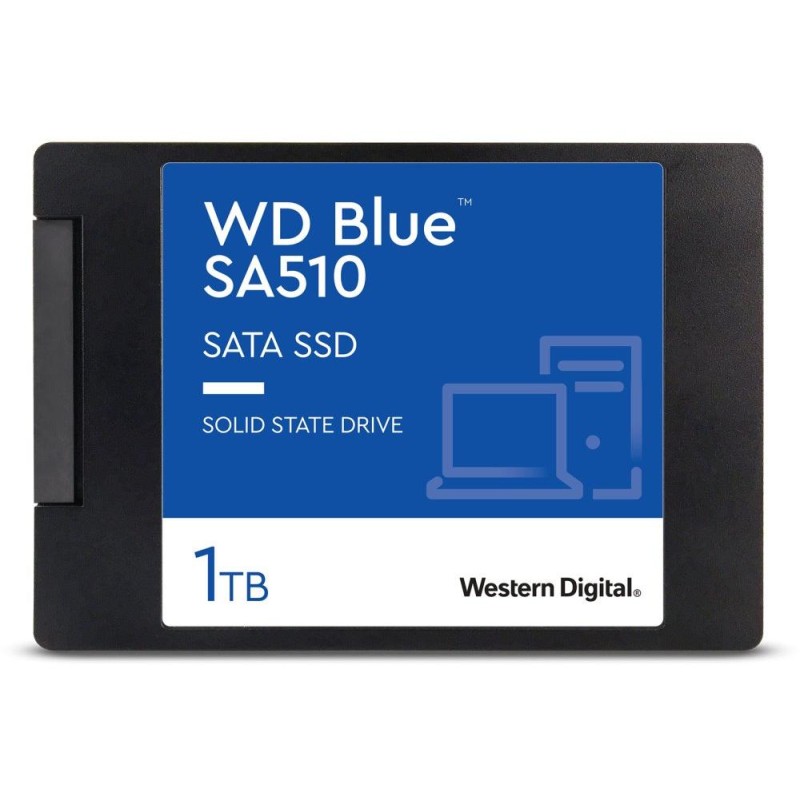 WD SSD BLUE SA510 1TB / WDS100T3B0A / SATA III / Interní 2,5" / 7mm