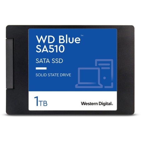 WD SSD BLUE SA510 1TB / WDS100T3B0A / SATA III / Interní 2,5" / 7mm