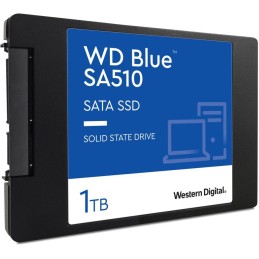 WD SSD BLUE SA510 1TB / WDS100T3B0A / SATA III / Interní 2,5" / 7mm