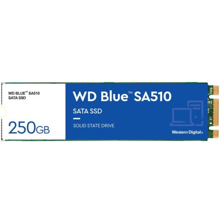 WD SSD BLUE SA510 250GB / WDS250G3B0B / M.2 SATA III / Interní / 2280