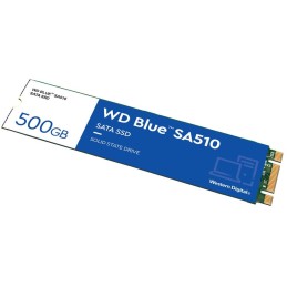 WD SSD BLUE SA510 500GB / WDS500G3B0B / M.2 SATA III / Interní / 2280