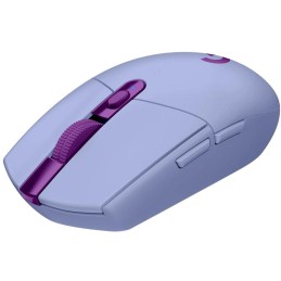 Logitech herní myš G305 LIGHTSPEED/ bezdrátová/ optická/ 6 tlačítek/ 12000dpi/ USB/ fialová