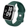 Pasek Swissten do zegarka Apple Watch silikonowy 38 / 40 / 41 mm zielony