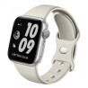 Swissten řemínek pro apple watch silikonový 42 / 44 / 45 / 49 mm kamenně šedý