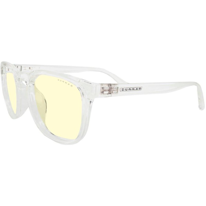 GUNNAR kancelářske/herní brýle OAKLAND CRYSTAL * jantarová skla * BLF 65 * GUNNAR focus