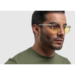 GUNNAR kancelářske/herní brýle OAKLAND CRYSTAL * jantarová skla * BLF 65 * GUNNAR focus