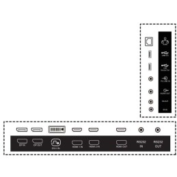 PHILIPS displej 42,5" 43BDL4511D / D-Line/ IPS/ 4K UHD/ 60Hz/ 8ms/ 24/7
