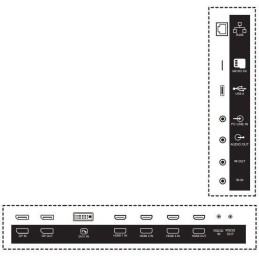 PHILIPS displej 54,6" 55BDL3117P / P-Line/ VA/ 4K UHD/ 60Hz/ 8ms/ 24/7
