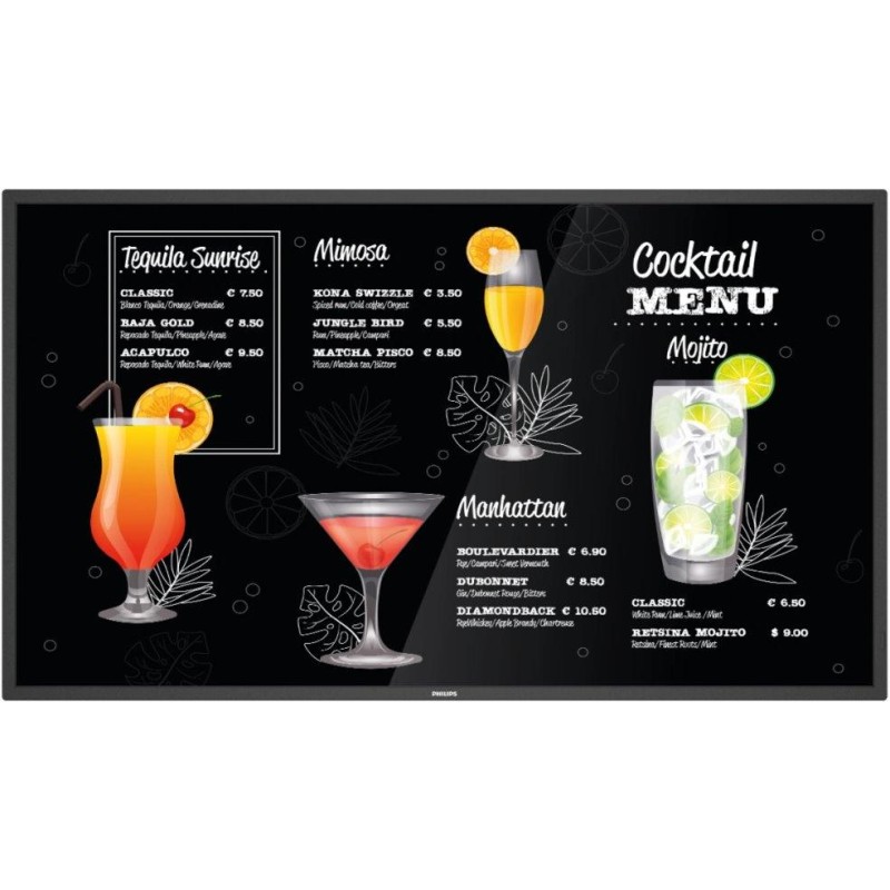 PHILIPS displej 65" 65BDL3117P / P-Line / 4K UHD/ 750cd/ 60Hz/ 24/7