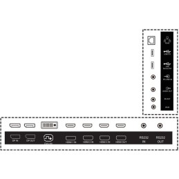 PHILIPS displej 85,6" 86BDL4511D / D-Line/ IPS/ 4K UHD/ 60Hz/ 8ms/ 24/7