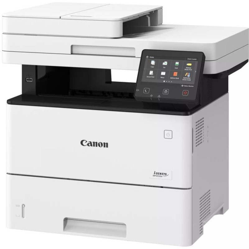 CANON i-SENSYS MF553dw / A4 / čb/ PSCF/ 43ppm/ až 1200x1200dpi / WIFI/ LAN/ USB/ PCL/  Duplex/ DADF