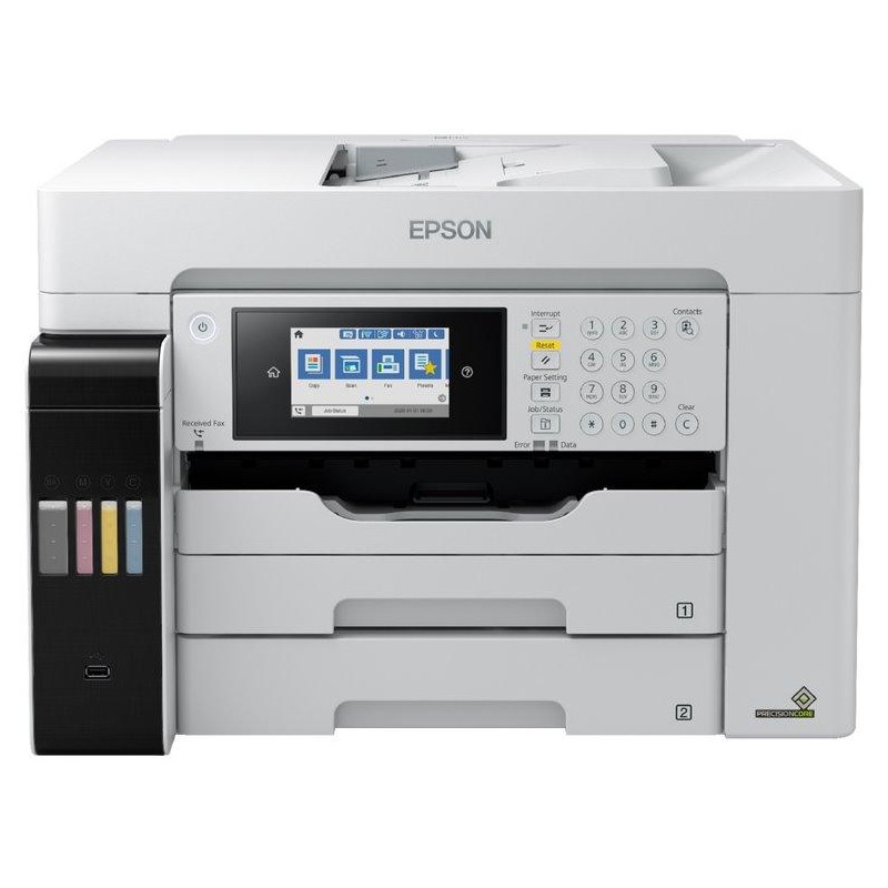 Epson EcoTank Pro L15180/ 4800 x 1200/ A3/ MFZ/ LCD/ ADF/ Duplex/ 4 barvy/ LAN/ Wi-Fi/ USB