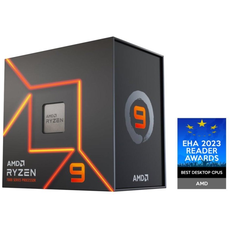 AMD Ryzen 9 7900X / LGA AM5 / max. 5,6GHz / 12C/24T / 76MB / 170W TDP / BOX bez chladiče