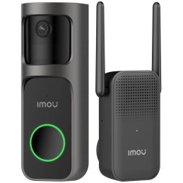 Imou by Dahua chytrý domovní zvonek 2S Kit/ Wi-Fi/ 3Mpix/ 2048 x 1536/ H.265/ senzor pohybu/ IR přísvit/ černý/ CZ app