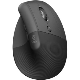 Logitech Lift Vertical Ergonomic Mouse - Graphite   Vertikální myš, optická, 6 tlačítek, bezdrátová, Bluetooth