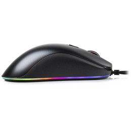 AROZZI herní myš FAVO2 Ultra Light Black/ drátová/ 16.000 dpi/ USB/ 6 tlačítek/ RGB/ černá