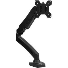 AROZZI ALZARE/ stolní držák pro monitory/ plynový píst/ ocel, hliník/ černý