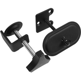 AROZZI ALZARE DUO/ stolní držák pro 2 monitory/ plynový píst/ ocel, hliník/ černý