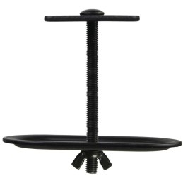 AROZZI ALZARE DUO/ stolní držák pro 2 monitory/ plynový píst/ ocel, hliník/ černý