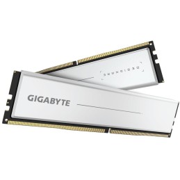 GIGABYTE DESIGNARE Memory DDR4 64GB 3200MT/s / DIMM / CL16 / 1,35V / Heat Shield / KIT 2x 32GB / Stříbrná