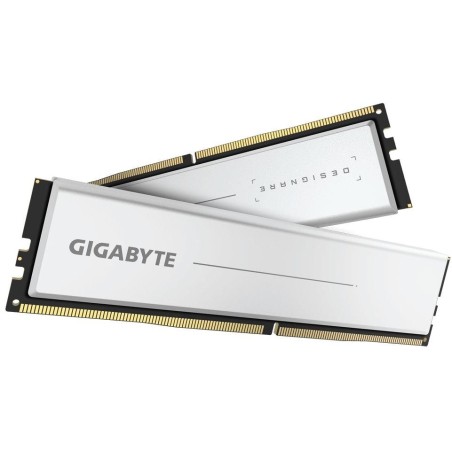 GIGABYTE DESIGNARE Memory DDR4 64GB 3200MT/s / DIMM / CL16 / 1,35V / Heat Shield / KIT 2x 32GB / Stříbrná