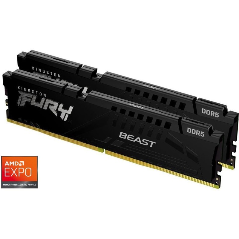 KINGSTON FURY Beast Black EXPO 32GB DDR5 5600MT/s CL36 / DIMM / Kit 2x 16GB