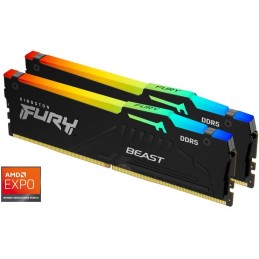 KINGSTON FURY Beast Black RGB EXPO 32GB DDR5 5600MT/s CL36 / DIMM / Kit 2x 16GB