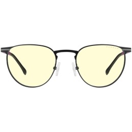 GUNNAR kancelářske/herní brýle MATEO BLACK PANTHER- MARVEL BLACK PANTHER VIBRANIUM * jantarová skla * BLF 65 * GUNNAR fo