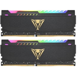 PATRIOT Viper Steel RGB 32GB DDR4 3600MHz / DIMM / CL18 / 1,35V / Heatshield / KIT 2x 16GB
