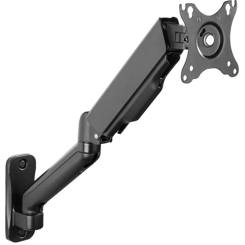 Neomounts  WL70-450BL11/Držák displeje/na stěnu/17-32"/sklopný/rotace/plynový píst/3 čepy/VESA 100X100/nosn. 9kg/černý