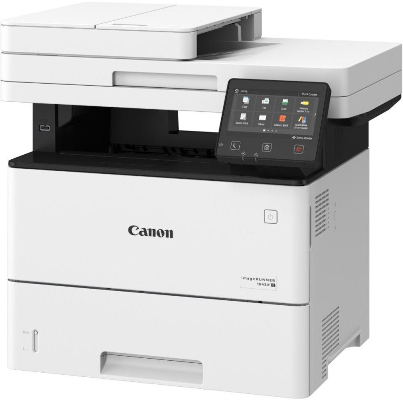 Canon černobílá multifunkce iR 1643iF II MFP/A4/tisk,kopírování,skenování,FAX/43 str./min/DADF/LAN/WIFI/USB - bez tonerů