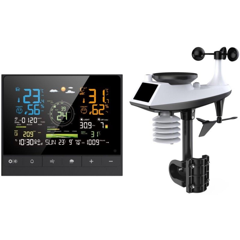 IMMAX NEO LITE SMART profesionální meteostanice/ čidlo 7v1/ IP66/ Wi-Fi/ TUYA