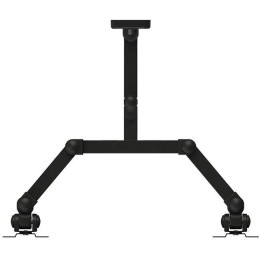 Neomounts FPMA-W960D/Držák displeje/na stěnu/10-27"/sklopný/3 čepy/VESA 100X100/nosn. 2x6kg/2 displeje/černý