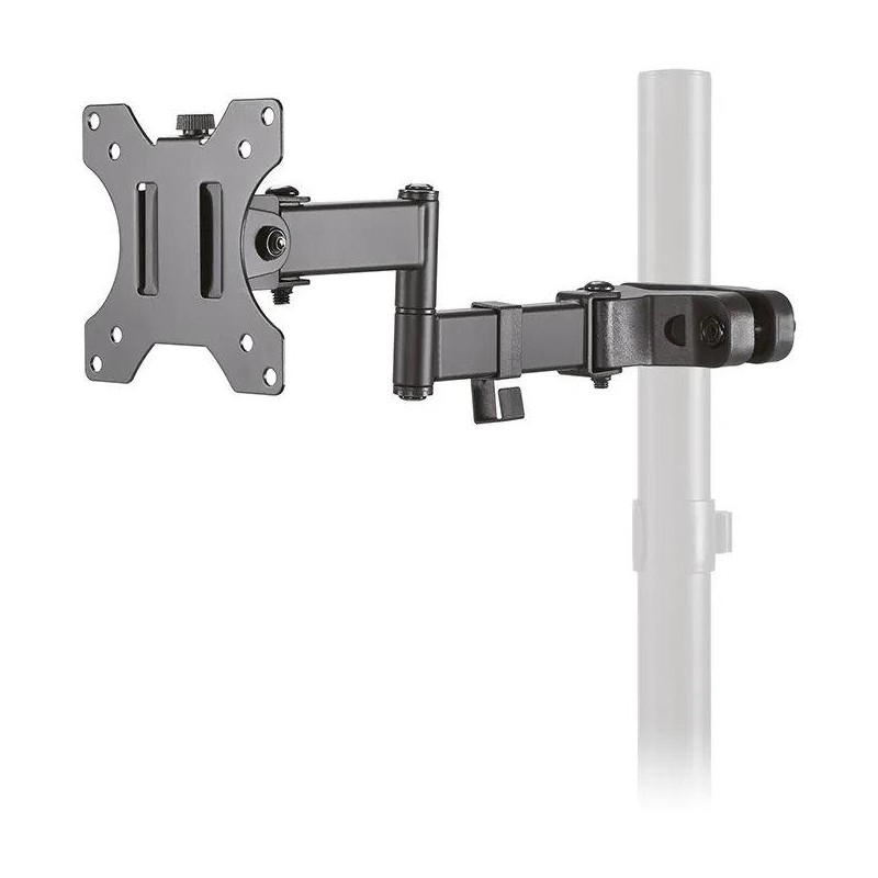 Neomounts FL40-450BL11/Držák displeje/na sloup,tyč 28-60 mm/17-32"/sklopný/3 čepy/VESA 100X100/nosn. 8kg/černý