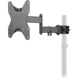 Neomounts FL40-450BL12/Držák displeje/na sloup,tyč 28-50 mm/23-42"/sklopný/3 čepy/VESA 200X200/nosn. 25kg/černý