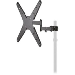 Neomounts FL40-430BL14/Držák displeje/na sloup,tyč 28-50 mm/32-55"/sklopný/3 čepy/VESA 400X400/nosn. 25kg/černý