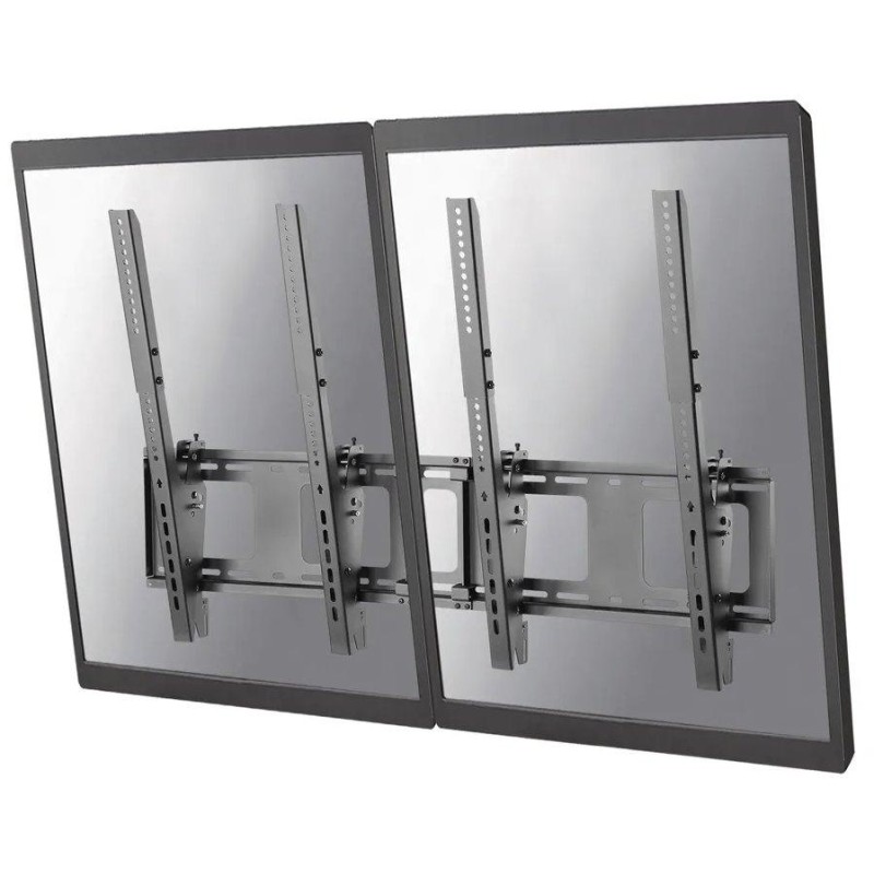 Neomounts NS-WMB200PBLACK/Držák displeje/na stěnu/40-52"/menu board vertikální sklopný/VESA 400X600/nosn. 2x50kg/2 displ