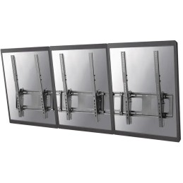 Neomounts NS-WMB300PBLACK/Držák displeje/na stěnu/40-52"/menu board vertikální sklopný/VESA 400X600/nosn. 3x50kg/3 displ
