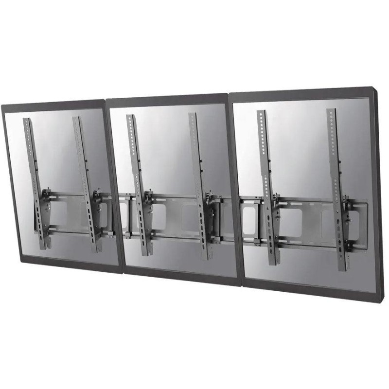 Neomounts NS-WMB300PBLACK/Držák displeje/na stěnu/40-52"/menu board vertikální sklopný/VESA 400X600/nosn. 3x50kg/3 displ