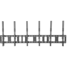 Neomounts NS-WMB300PBLACK/Držák displeje/na stěnu/40-52"/menu board vertikální sklopný/VESA 400X600/nosn. 3x50kg/3 displ