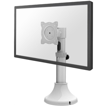 Neomounts FPMA-D025SILVER/Držák displeje/na stůl/10-30"/průchodka/VESA 100X100/nosn.12kg/1 displej/stříbrný