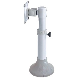 Neomounts FPMA-D025SILVER/Držák displeje/na stůl/10-30"/průchodka/VESA 100X100/nosn.12kg/1 displej/stříbrný