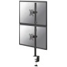 Neomounts FPMA-D550DVBLACK/Display holder/desktop/10-32"/clamp/VESA 100X100/load capacity 2x6kg/2 displays vertical/black