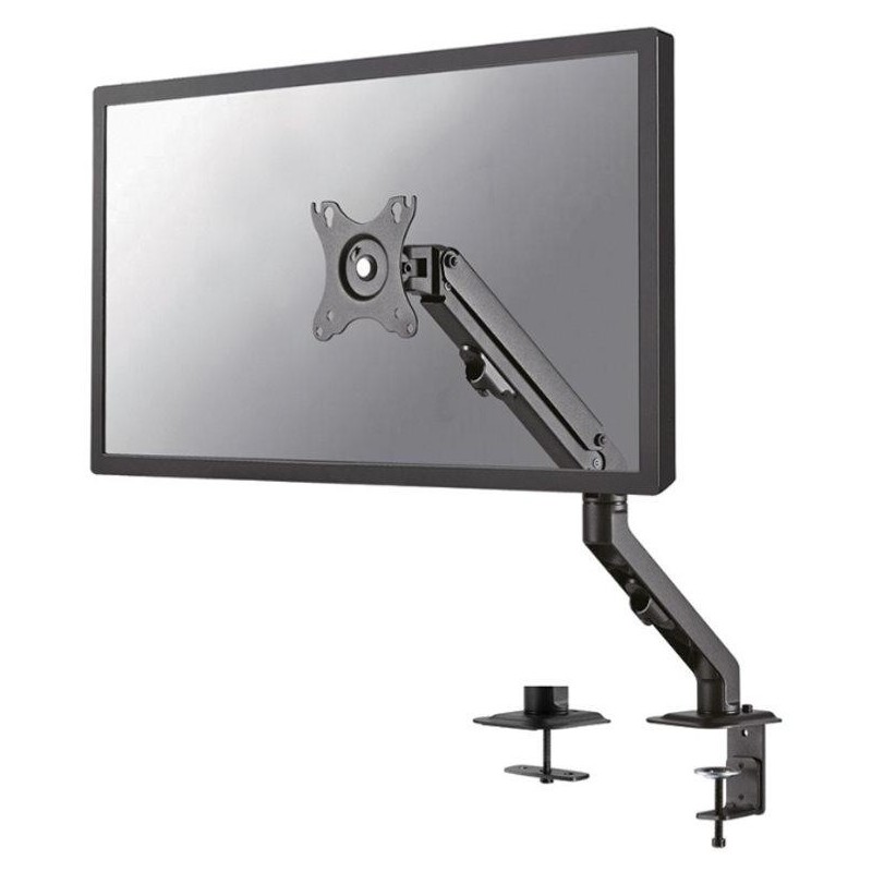 Neomounts FPMA-D650BLACK/Držák displeje/na stůl/17-27"/svorka+průchodka/VESA 100X100/nosn. 7kg/1 displej/černý