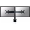 Neomounts FPMA-D700D / Displayhalter / Desktop / 10-30" / Klemme / VESA 100X100 / Tragkraft 2x8kg / 2 Displays / schwarz