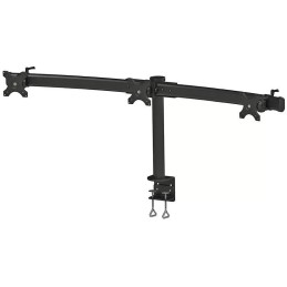 Neomounts FPMA-D700D3/Držák displeje/na stůl/10-27"/svorka/VESA 100X100/nosn. 3x8kg/3 displeje/černý