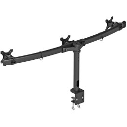 Neomounts FPMA-D700D3/Držák displeje/na stůl/10-27"/svorka/VESA 100X100/nosn. 3x8kg/3 displeje/černý
