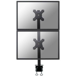 Neomounts FPMA-D700DV/Držák displeje/na stůl/10-27"/svorka/VESA 100X100/nosn. 2x6kg/2 displeje vert/černý