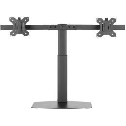 Neomounts FPMA-D865DBLACK /Držák displeje/na stůl/10-27"/stojan/VESA 100X100/nosn.2x6kg/2 displeje/černý