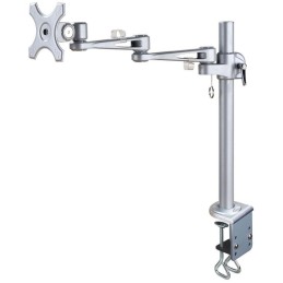 Neomounts FPMA-D935 /Držák displeje/na stůl/10-30"/svorka/3čepy/VESA 100X100/nosn.10kg/1 displej/stříbrný